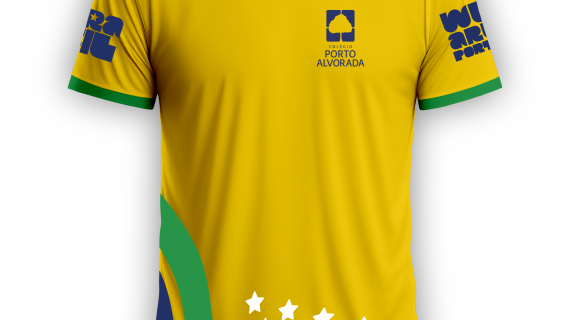 Camiseta Amarela Copa Mundial 2026
