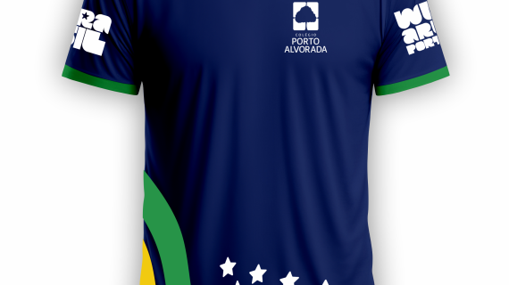 Camiseta Azul Copa Mundial 2026